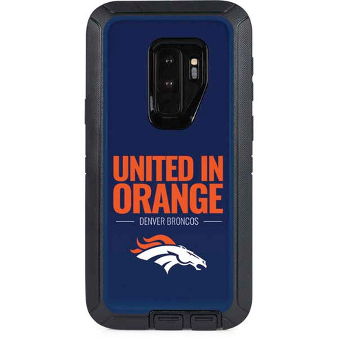 NFL Denver Broncos Team Motto Otterbox Defender Galaxy Skin